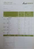 Result Card Elder Course 1st & 2nd (10 pieces)